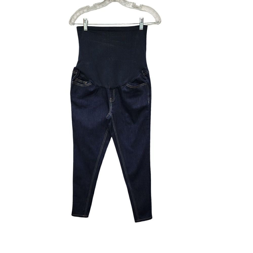 TIME AND TRU FULL PANEL MATERNITY SKINNY JEANS SIZE SMALL (4-6)